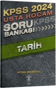 Künçe Yayınları Usta Hocam 2024 KPSS Tarih Soru Bankası