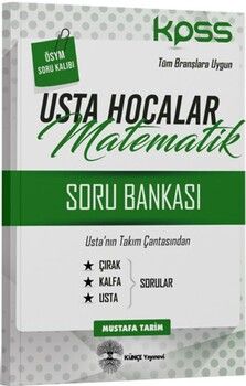 Künçe Yayınları Usta Hocam 2024 KPSS Matematik Soru Bankası