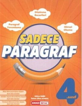 Kırmızı Beyaz Yayınları 4. Sınıf Sadece Paragraf
