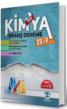 Kimyarena Yayınları TYT Kimya 25x7 Branş Denemeleri