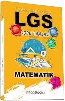 Kitap Vadisi Yayınları 8. Sınıf LGS Matematik Soru Bankası