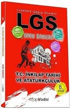 Kitap Vadisi Yayınları 8. Sınıf LGS T.C. İnkılap Tarihi ve Atatürkçülük Soru Bankası