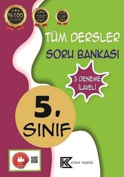 Kitap Vadisi Yayınları 5. Sınıf Tüm Dersler Soru Bankası