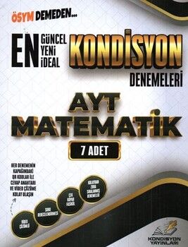 Kondisyon Yayınları AYT Matematik 7 li Deneme