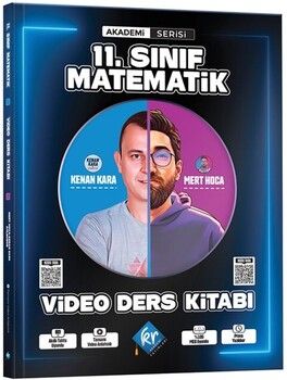 KR Akademi 11. Sınıf Matematik Akademi Serisi Video Ders Kitabı