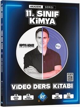 KR Akademi 11. Sınıf Kimya Akademi Serisi Video Ders Kitabı