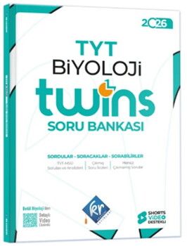 KR Akademi 2026 TYT Biyoloji Twins Soru Bankası