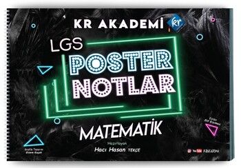 KR Akademi 8. Sınıf LGS Matematik Poster Notlar