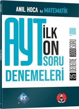 KR Akademi Anıl Hoca ile AYT Matematik İlk 10 Soru Denemeleri