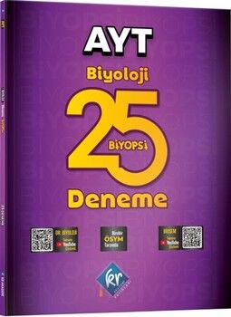 KR Akademi AYT Biyoloji Biyopsi 25 Deneme