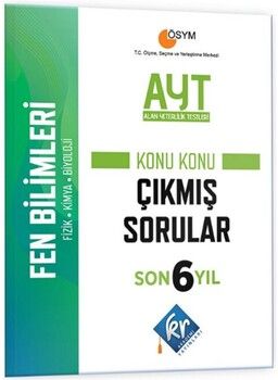 KR Akademi AYT Fen Bilimleri Son 6 Yıl Konu Konu Çıkmış Sorular