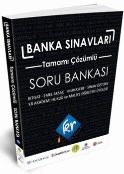 KR Akademi Banka Sınavları Tamamı Çözümlü Soru Bankası