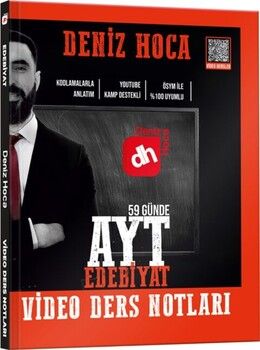 KR Akademi Deniz Hoca AYT 59 Günde Edebiyat Video Ders Notları