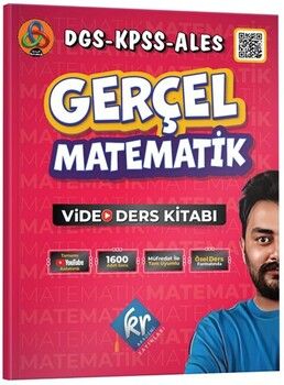 KR Akademi DGS KPSS ALES Gerçel Matematik Video Ders Kitabı