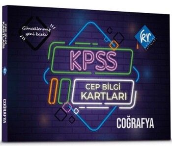 KR Akademi KPSS Coğrafya Cep Bilgi Kartları