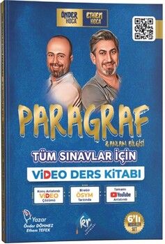 KR Akademi KPSS DGS ALES YKS Paragraf ve Anlam Bilgisi Video Ders Kitabı