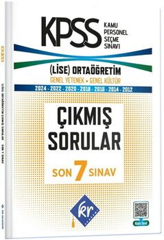 KR Akademi KPSS Lise Ortaöğretim Çıkmış Sorular Son 7 Sınav