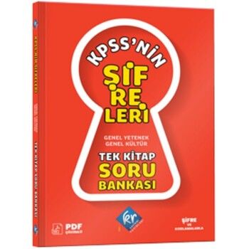 KR Akademi KPSS nin Şifreleri Genel Yetenek Genel Kültür Tek Kitap Soru Bankası