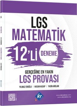 KR Akademi LGS Matematik 12 li Deneme Gerçeğine En Yakın LGS Provası