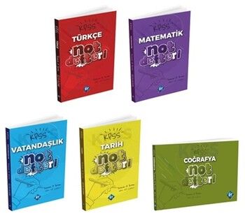 KR Akademi KPSS Konu Anlatımlı Not Defteri Seti