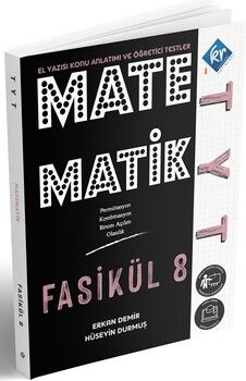 KR Akademi TYT Matematik El Yazısı Konu Anlatım 8. Fasikül