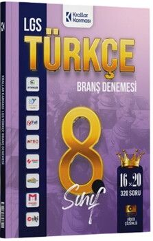 Krallar Karması 8. Sınıf LGS Türkçe 16 x 20 Branş Denemeleri