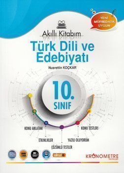 Kronometre Yayınları 10. Sınıf Türk Dili ve Edebiyatı Akıllı Kitabım
