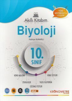 Kronometre Yayınları 10. Sınıf Biyoloji Akıllı Kitabım