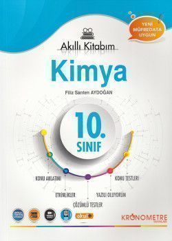 Kronometre Yayınları 10. Sınıf Kimya Akıllı Kitabım