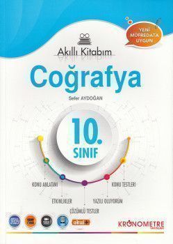 Kronometre Yayınları 10. Sınıf Coğrafya Akıllı Kitabım