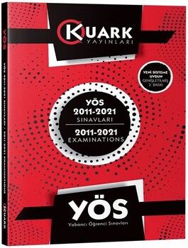 Kuark Yayınları YÖS 2011 2021 Sınavları