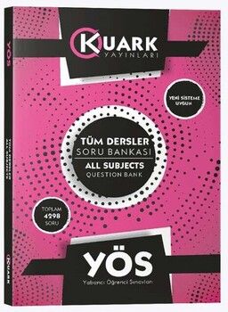 Kuark Yayınları YÖS Tüm Dersler Soru Bankası