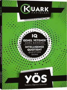 Kuark Yayınları YÖS IQ Genel Yetenek Soru Bankası