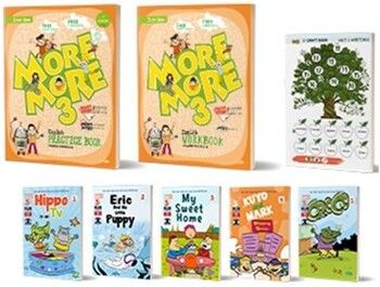 Kurmay ELT 3. Sınıf More and More English 3 Practice Book Workbook 5 Hikaye Kitabı Craft Book