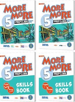 Kurmay ELT 5. Sınıf More More Prep Class Course Book 4 lü Set