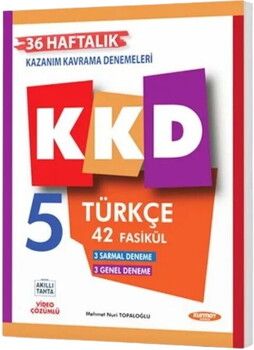 Kurmay ELT 5. Sınıf Türkçe Haftalık Kazanım Kavrama Denemeleri