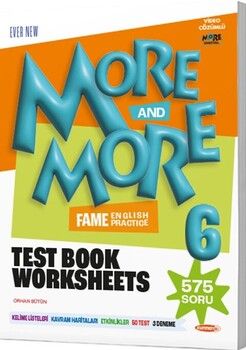 Kurmay ELT 6. Sınıf More And More Fenomen Test Book Worksheets