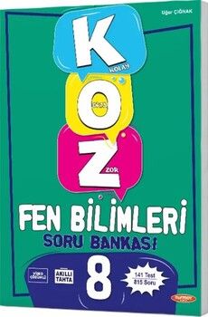 Kurmay ELT 8. Sınıf Fen Bilimleri KOZ Soru Bankası