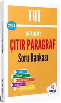 Kurul Yayıncılık 2024 TYT Paragraf Orta Düzey Çıtır Soru Bankası