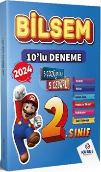 Kurul Yayıncılık 2. Sınıf Bilsem 10 lu Deneme Sınavı Seti