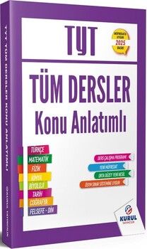 Kurul Yayıncılık 2025 TYT Tüm Dersler Konu Anlatımlı