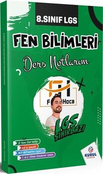 Kurul Yayıncılık 8. Sınıf LGS Sihirbazı Fen Bilimleri Ders Notlarım