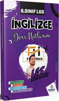 Kurul Yayıncılık 8. Sınıf LGS İngilizce Sihirbazı Ders Notlarım