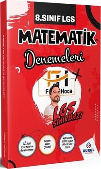 Kurul Yayıncılık 8. Sınıf LGS Sihirbazı Matematik Denemeleri