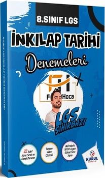 Kurul Yayıncılık 8. Sınıf LGS Sihirbazı İnkılap Tarihi Denemeleri