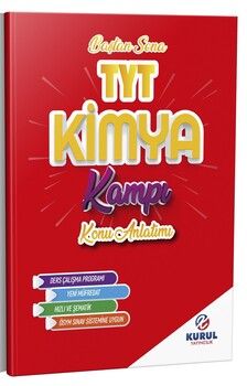 Kurul Yayıncılık TYT Kimya Kampı Konu Anlatımlı
