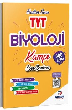 Kurul Yayıncılık TYT Kampı 300 Soruda Biyoloji Soru Bankası