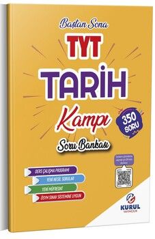 Kurul Yayıncılık TYT Kampı 350 Soruda Tarih Soru Bankası