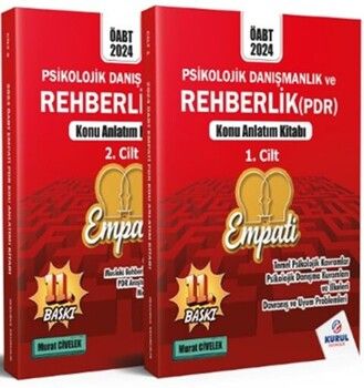 Kurul Yayıncılık 2024 ÖABT Empati Psikolojik Danışmanlık ve Rehberlik Konu Anlatımlı Modüler Set