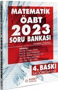 Kuzey Akademi Yayınları ÖABT İlköğretim Lise Matematik 2023 Soru Bankası